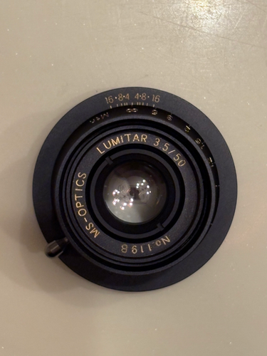 LUMITAR3.5/50 BLACK | MK Direct