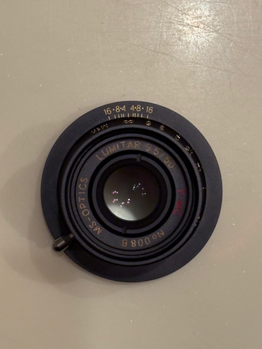 LUMITAR3.5/50 BLACK | MK Direct