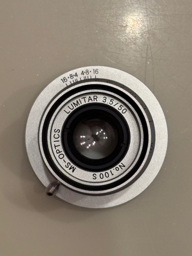 LUMITAR3.5/50 SILVER | MK Direct