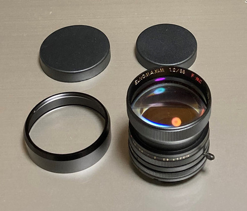 MS-OPTICS 宮崎光学 ELNOMAXIM 1.2/55 エルノマキシム黒 MS-OPTICS 宮崎光学 ELNOMAXIM 1.2/55 エルノマキシム黒