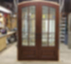 Custom Composite Arched Double Door