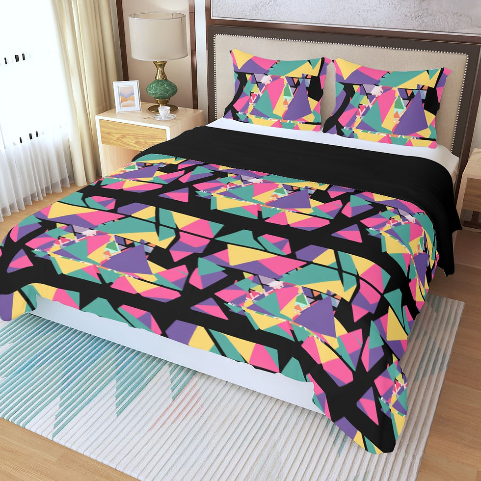 Thumbnail: 3-Teilige Bettwäsche