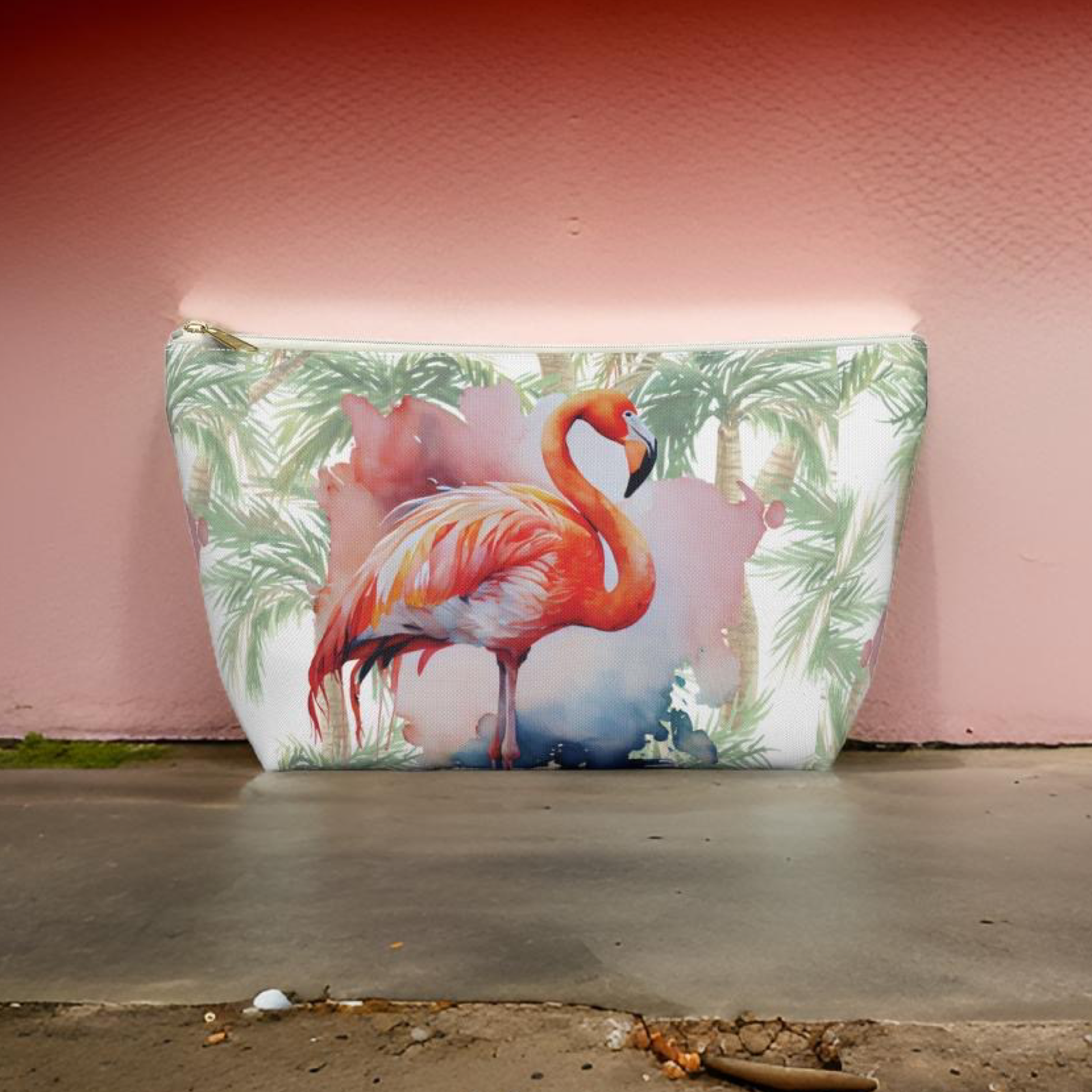 Schmink Pouch Flamingo