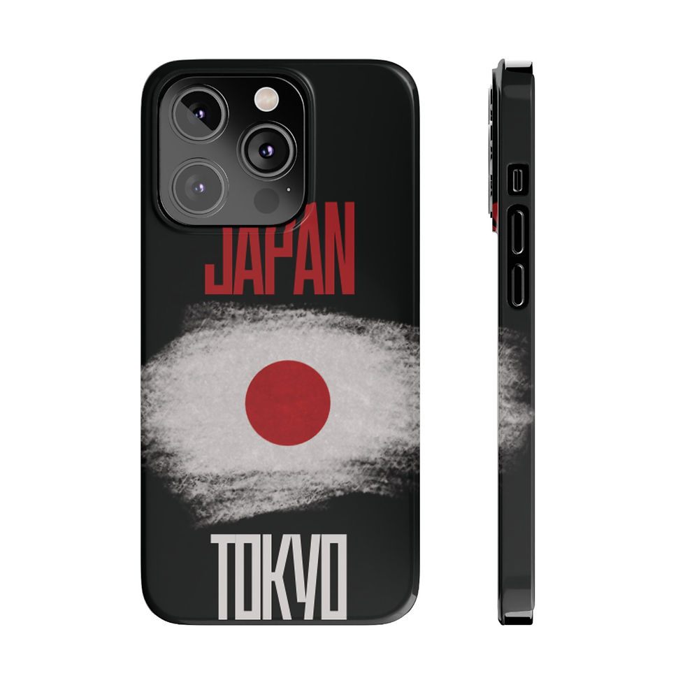 Miniaturbild: Schlanke iPhone Hülle mit japanischer Flagge, perfekter Handyschutz!