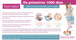 Primeiros 1000 dias do bebê