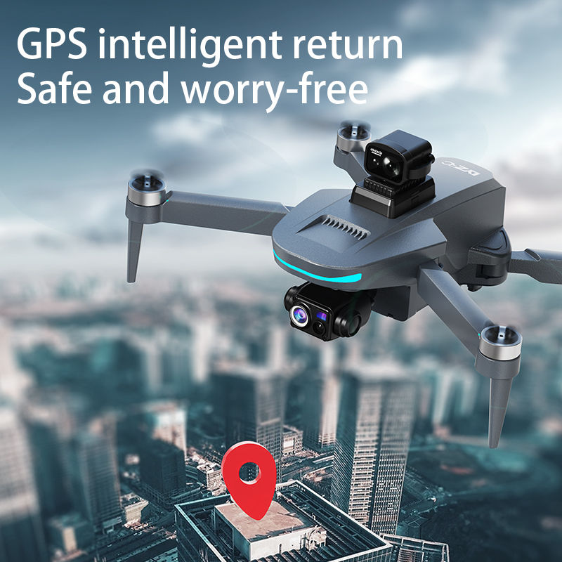 Miniatura: Novo Drone GPS L200 Plus de Fábrica com Câmera Profissional 4K HD, Lente Dupla