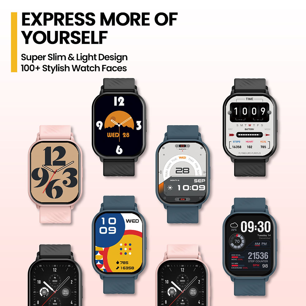 Miniatura: New Zeblaze GTS 3 Voice Calling Smart Watch Ultra-big 2.03'' HD Screen 24H Healt
