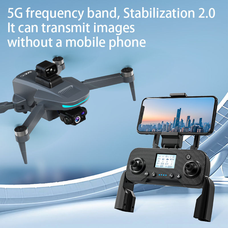 Miniatura: Novo Drone GPS L200 Plus de Fábrica com Câmera Profissional 4K HD, Lente Dupla