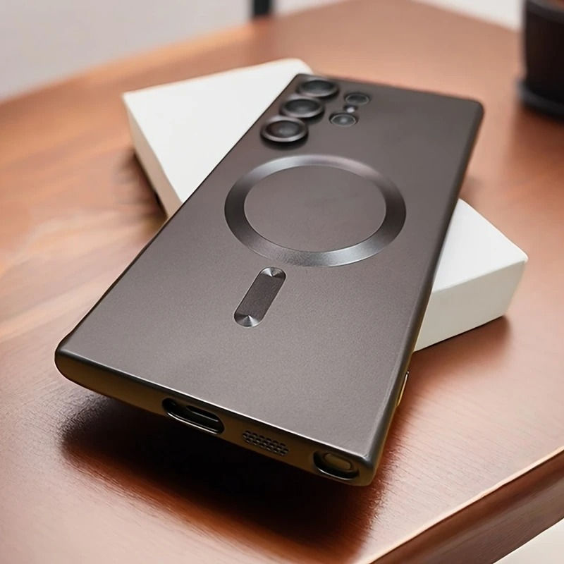 Miniatura: Luxury Magnetic Wireless Charging Case For Samsung Galaxy S26 S25 S24 S23 S 26 2