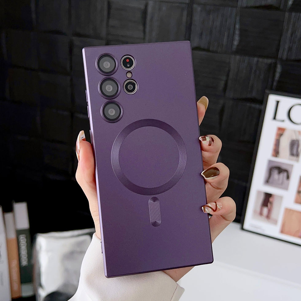 Miniatura: Luxury Magnetic Wireless Charging Case For Samsung Galaxy S26 S25 S24 S23 S 26 2