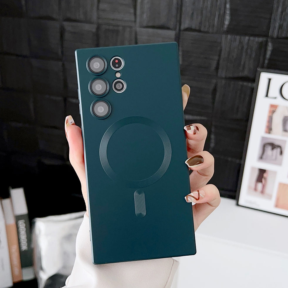 Miniatura: Luxury Magnetic Wireless Charging Case For Samsung Galaxy S26 S25 S24 S23 S 26 2
