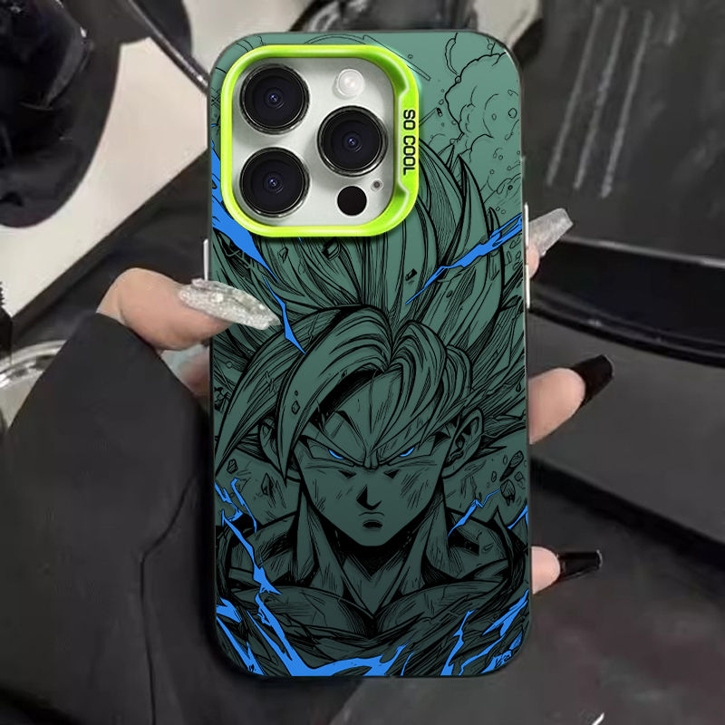 Miniatura: Anime D-Dragon Ball Goku Vegeta Case for IPhone 17 16 15 14 13 12 11 Pro Max Plu