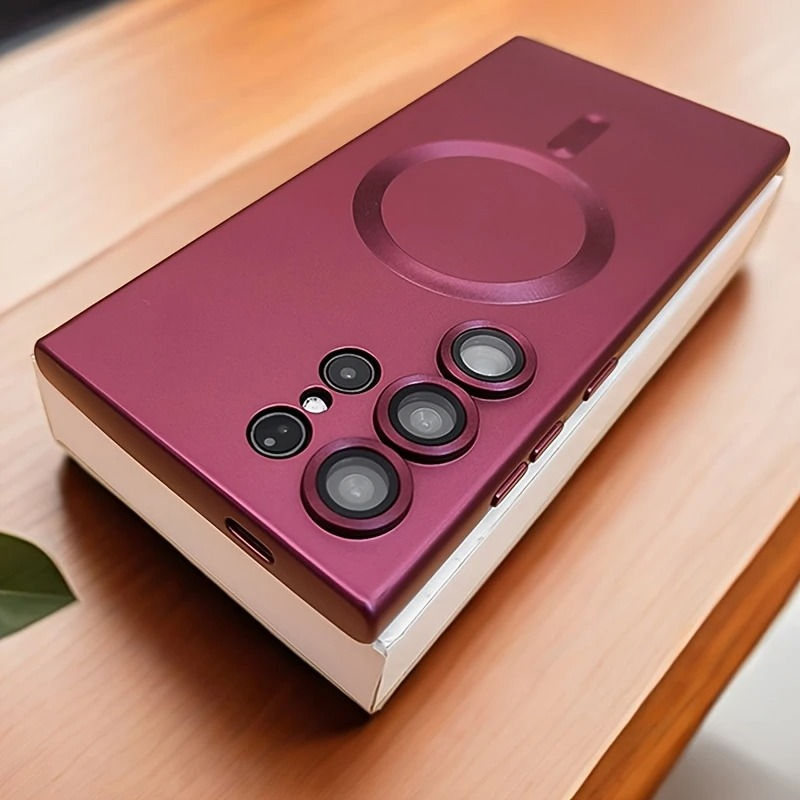 Miniatura: Luxury Magnetic Wireless Charging Case For Samsung Galaxy S26 S25 S24 S23 S 26 2