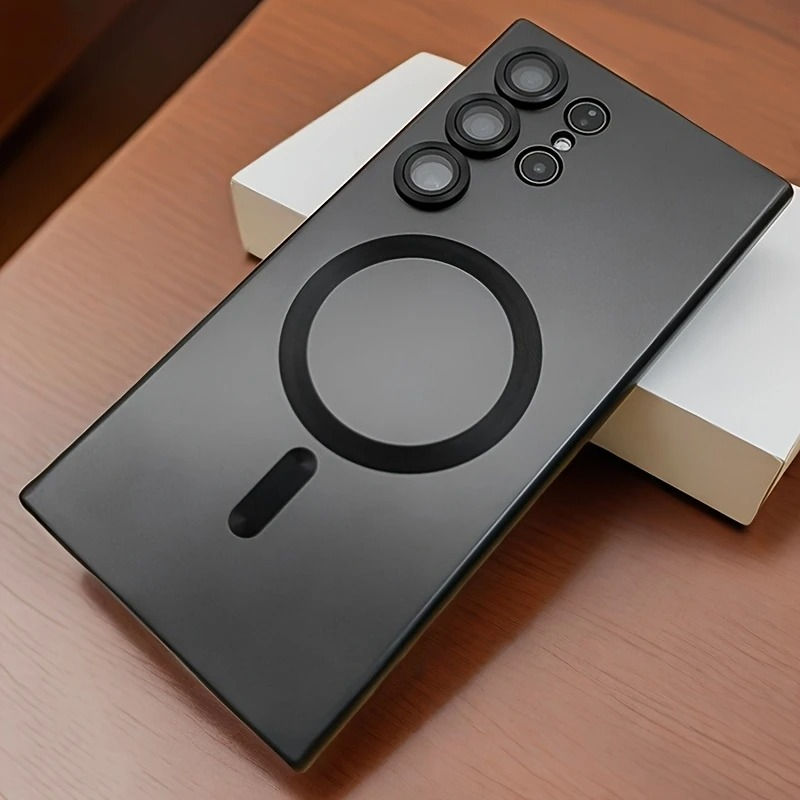 Miniatura: Luxury Magnetic Wireless Charging Case For Samsung Galaxy S26 S25 S24 S23 S 26 2