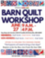 Barn Quilt Workshop