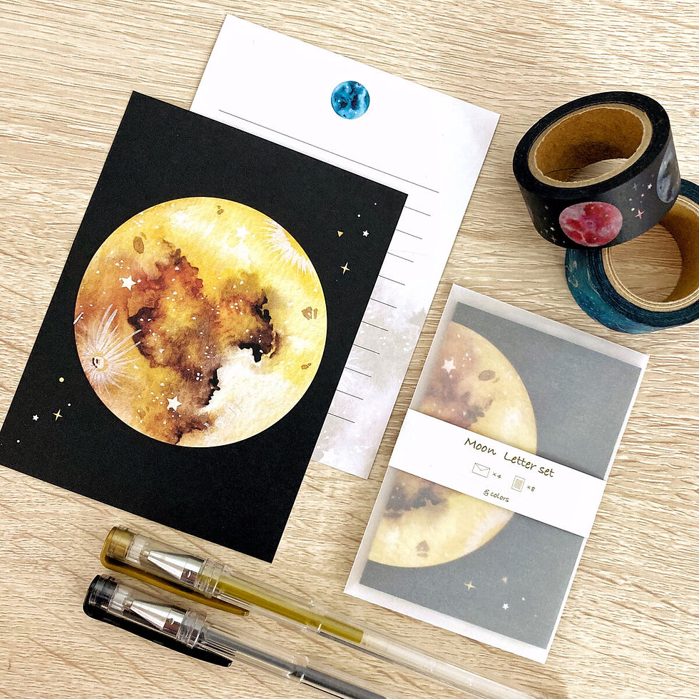 Thumbnail: &colors 銀河 迷你信紙套裝