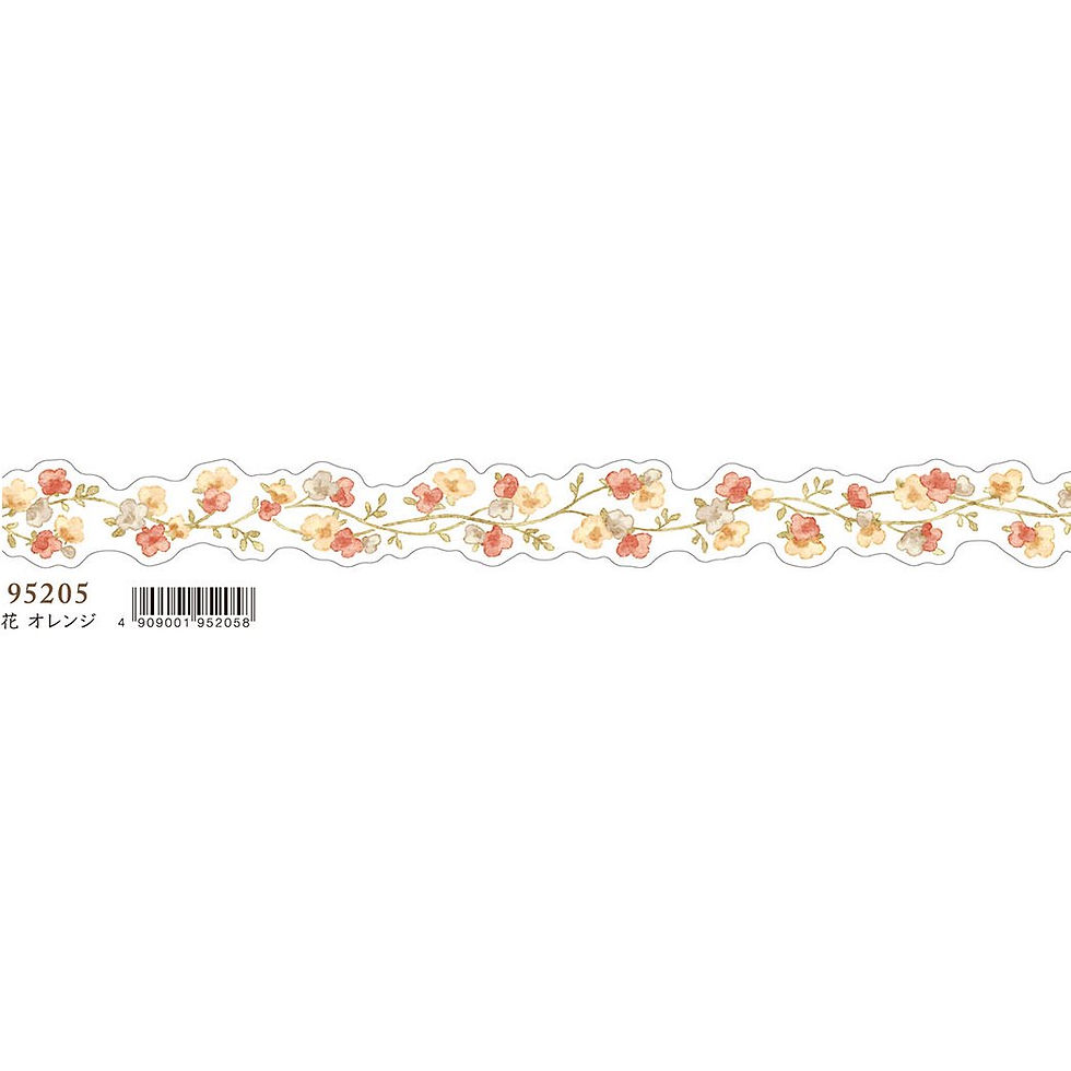 Thumbnail: MIND WAVE 調色盤 花草模樣 Die Cut和紙膠帶 palette series【03.02.2023】