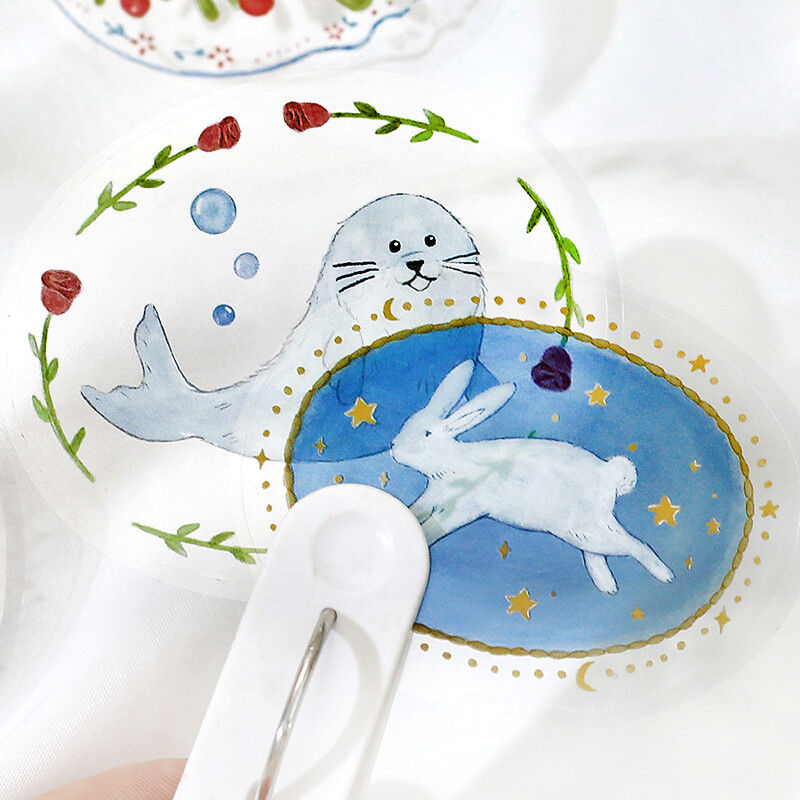 Thumbnail: BGM少女胸針 貼紙包 brooch
