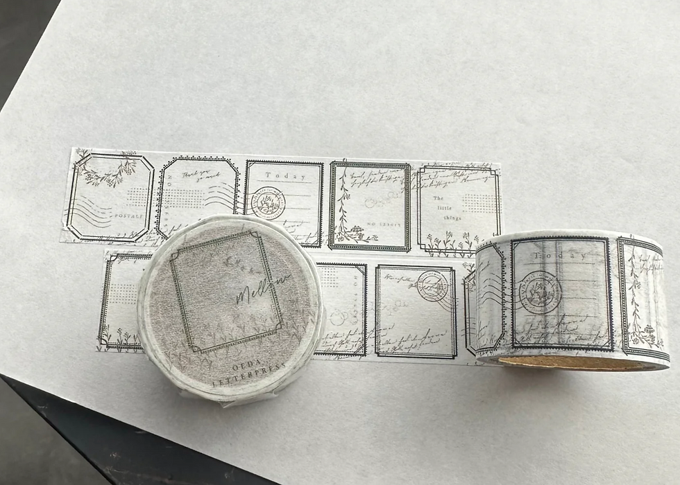 Thumbnail: OEDA LETTERPRESS Masking Tape 【Mellow】