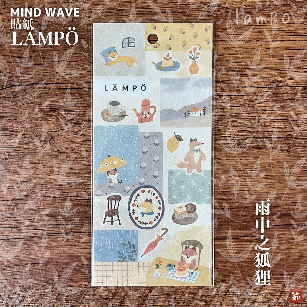 Thumbnail: MIND WAVE LÄMPÖ貼紙 lampo