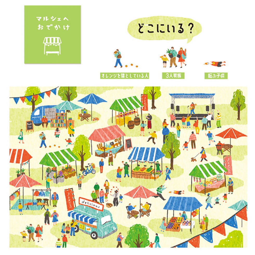 Thumbnail: MIND WAVE出遊不知疲系列 付箋 odekake holiday