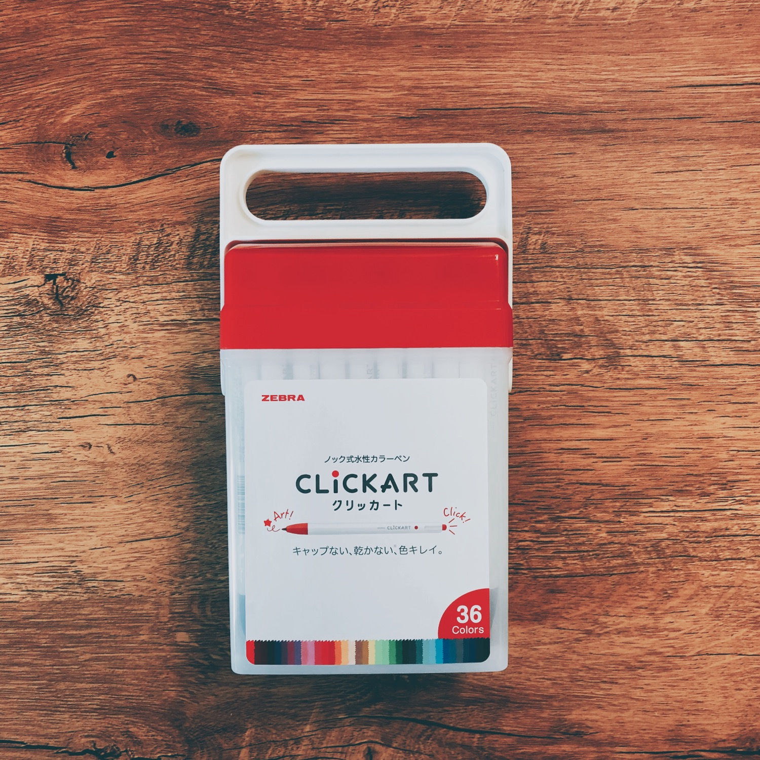 CLICKART按壓式水性筆