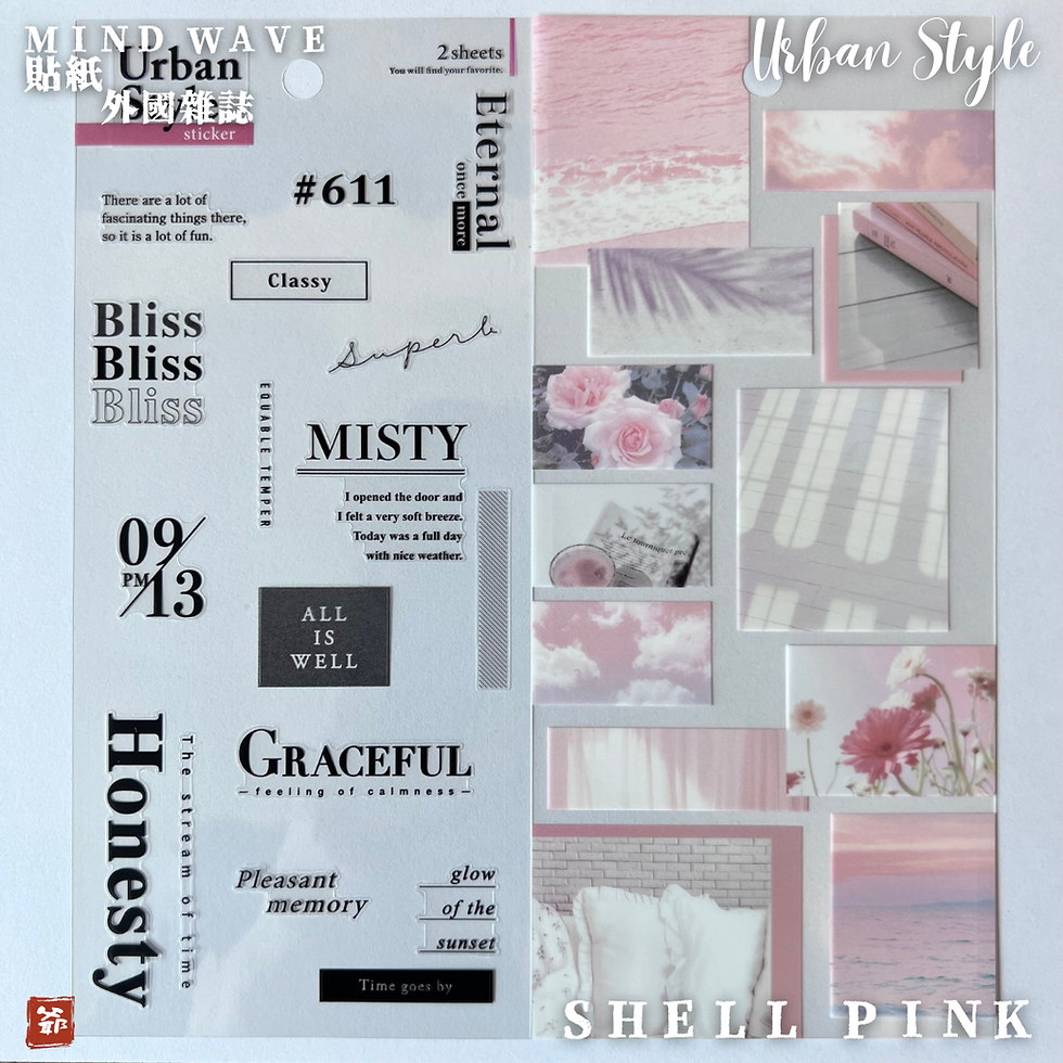 Thumbnail: MIND WAVE 外國雜誌 貼紙 Urban Style