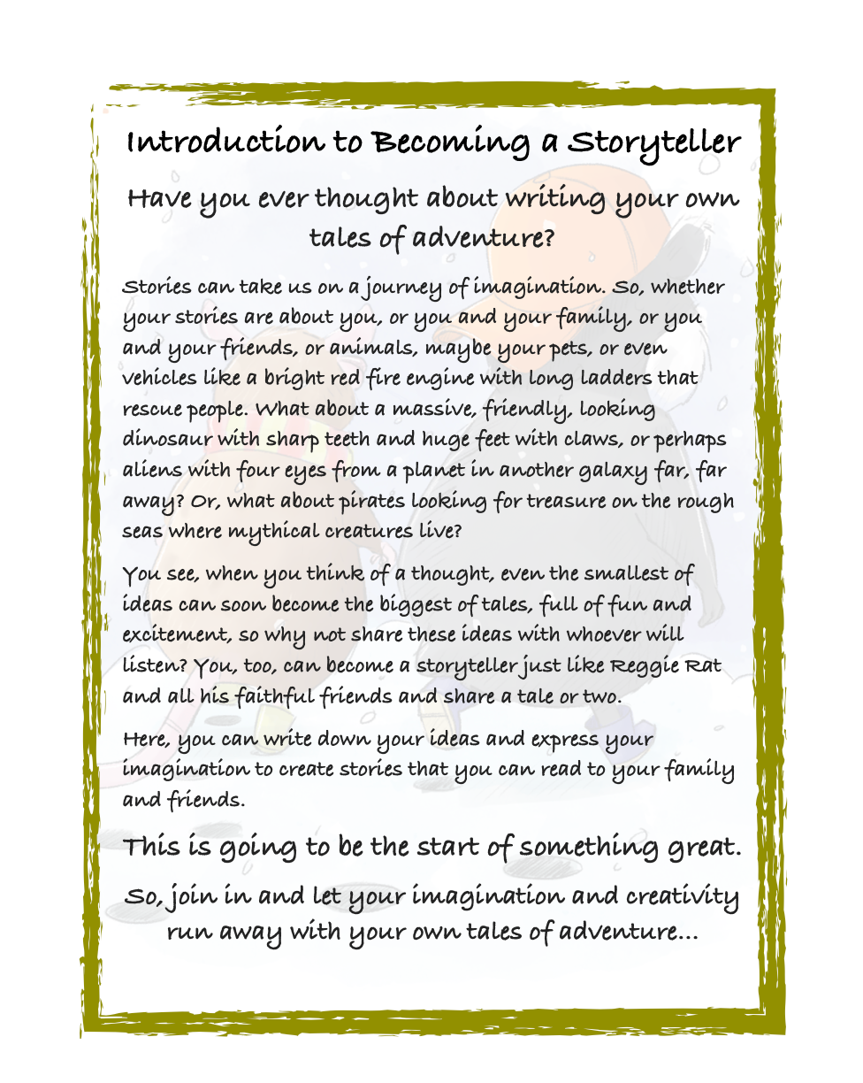 Thumbnail: Children's Book, become your own storyteller