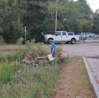Boat Ramp Access clean up.