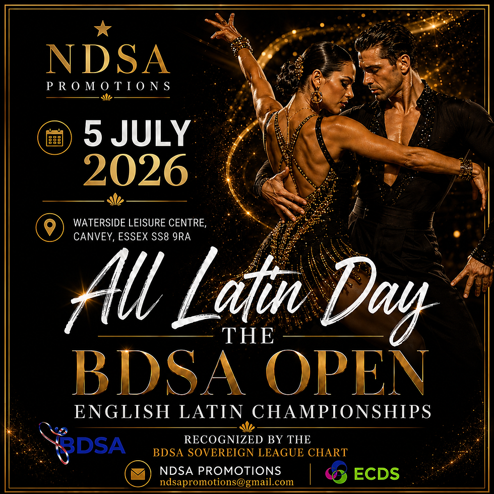 The BDSA Open – English Latin Championships 2026