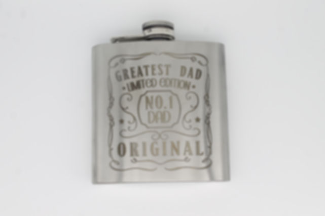 Personalised Engraved Hip Flask | Custom 6oz Hipflask