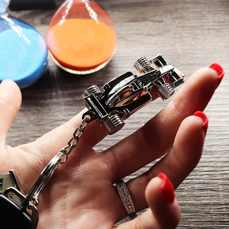 Thumbnail: Personalised Formula 1 World Championship Keyring Christmas