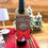 Thumbnail: Personalised Wooden Christmas Bottle Neck Tags with Bow, Custom Text Gift Tags