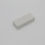 Thumbnail: Personalised rubber eraser rectangular any name brand text office