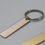 Thumbnail: Personalised rectangle tag keyring