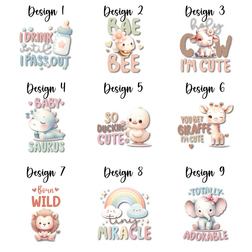 Thumbnail: Elephant scallop edge nursery wall decor Children's wall decor & hangings, wall
