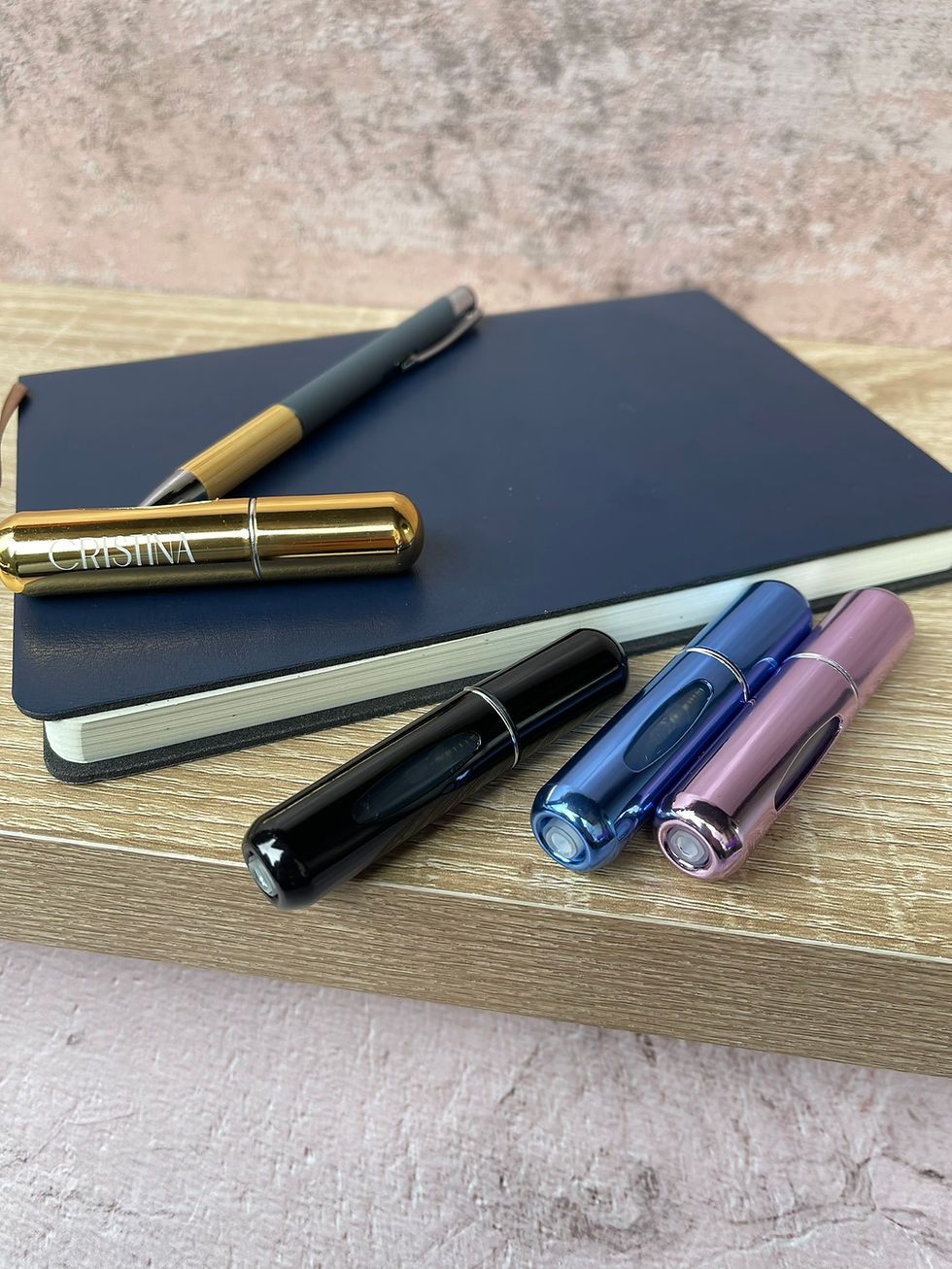 Thumbnail: Personalised Mini Portable Spray Atomizer – 5ml Refillable Travel Perfume Bottle