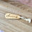 Thumbnail: Personalised engraved wooden nail file, custom engraving, name engraved