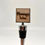 Thumbnail: Personalised Square bottle stopper engraved, Wooden Engraving