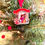 Thumbnail: Personalised door shape Christmas tree decorations with photo, bauble with photo
