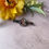 Thumbnail: Custom photo Tie clip, Engraved Tie Pin, Tie Bar Clip Personalised Wedding