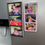 Thumbnail: Photo Strip Polaroid with text | Personalised Fridge magnet | Wedding favours |