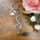 Thumbnail: Treble Clef Keyring, Music Note Keychain, Personalised Music Keyring,Xmax Gift
