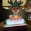 Thumbnail: Personalised Night Light, Led Lamp Battery operated with Reindeer and Name