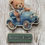 Thumbnail: Wall Hanging Ornament with Teddy Bear and Personalised Name | Adorable Sign