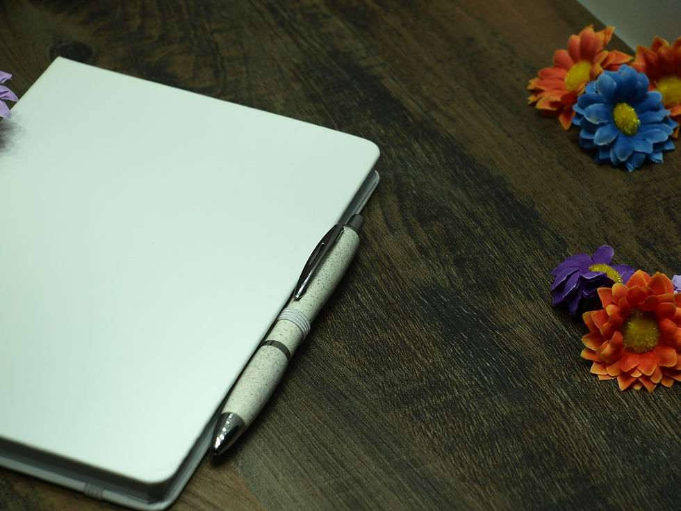 Thumbnail: Eco pen and Notebook White A5