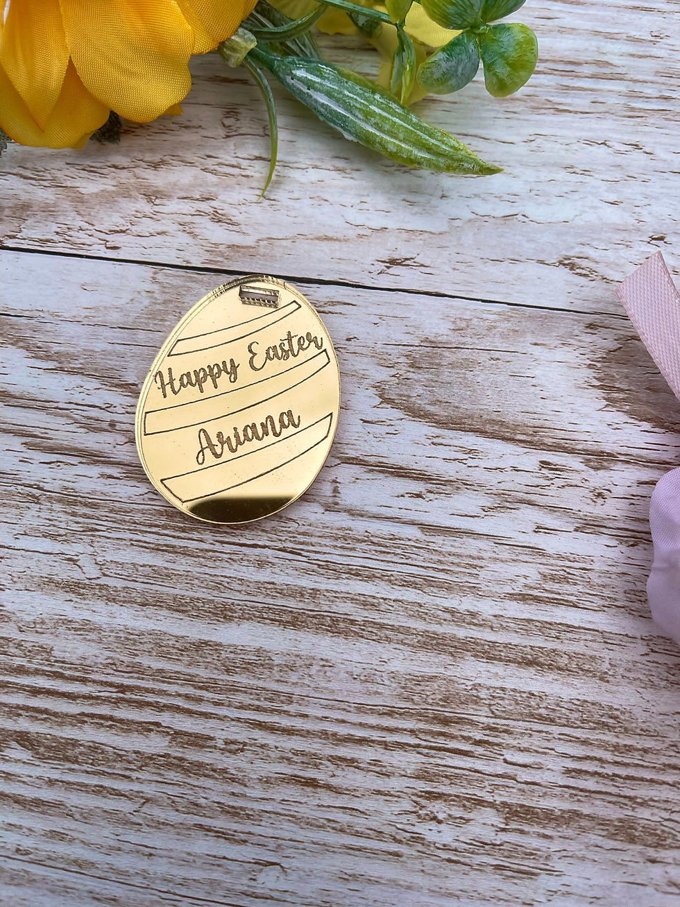 Easter Egg Gift Tag, Personalised Luxury Custom Gift Easter Tags