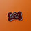 Thumbnail: Cat/Dog tag bone shape with glitter