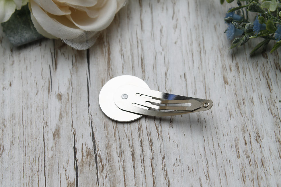 Thumbnail: Personalised Hair Clips | Hair Clips for Girls