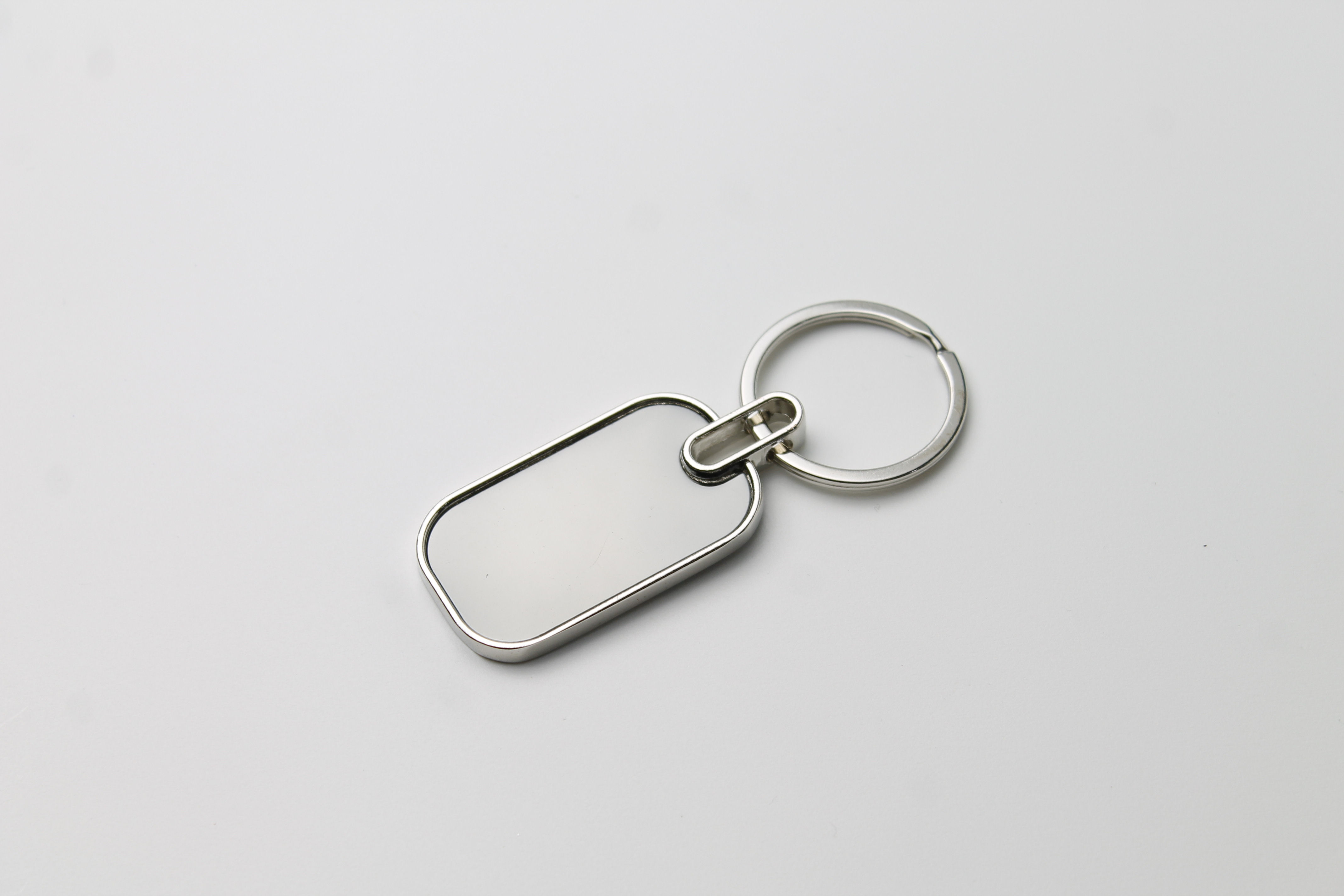 Rectangle round corners keyring